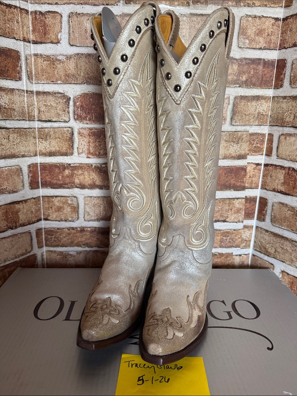Old Gringo Nevada Heavier 17 inch boot 8.5 NEW